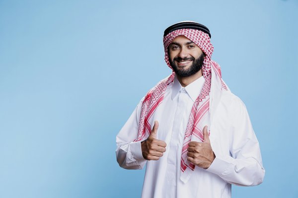 Découvrez le shemagh rouge d'al layl à prix réduit !